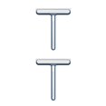 thumbnail image 1 of Inteprter Limpiacristales Rascador Ventana Limpiaparabrisas Esponja Limpiaparabrisas Herramienta Azul Type1 NO1, 1 of 6