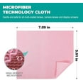 thumbnail image 7 of MRSXXNTY 30 Pack Assorted Colors Microfiber Cleaning Cloths - Safe and Effective Cleans Lenses, Glasses, Screens, Cameras, Eyeglasses, Cell Phone, LCD TV Screens and More (5.91X7.09), 7 of 7