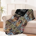 thumbnail image 5 of Custom Blankets with Photos Personalized Happy Anniversary Blanket Valentines Day for Her Him Boyfriend Girlfriend Husband Wife, 5 of 6