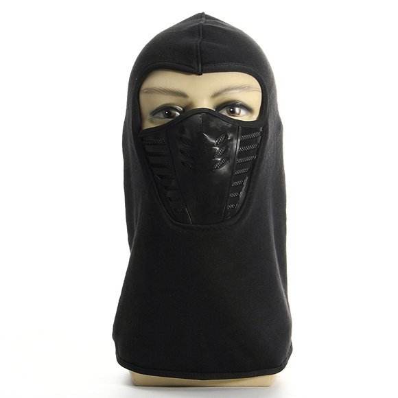 Cagoule Masque Intégral Cache-Cou Cache-Oreilles d'Hiver Bonnet Coupe-Vent Couvre-Chef