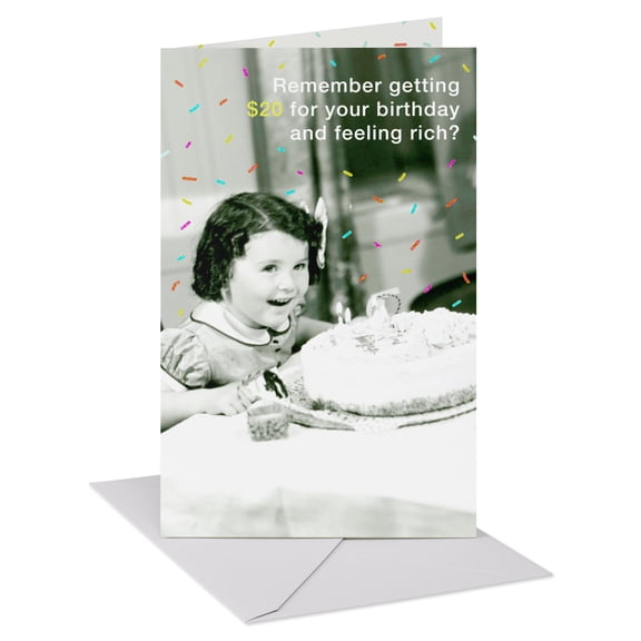 American Greetings Funny Birthday Card for Anyone (Twenty Bucks)