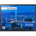 thumbnail image 3 of ArtToFrames 27x20 Inch -  CM Black Puzzle Frame for 2000 piece Puzzles.1.25 Inch Custom Wood Puzzle Frames, Black with Beads - Comes with Economy Acrylic, 3 of 6