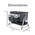 thumbnail image 3 of Cuna Colecho para Bebe Tipo Corral con Mecedora 5 Niveles de Altura Ajustables, 3 of 9