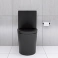 thumbnail image 5 of Matte Black Elongated One Piece Toilet Dual Flush 1.1/1.6 GPF Water Saving Map 1000g,Matte Black, 5 of 7