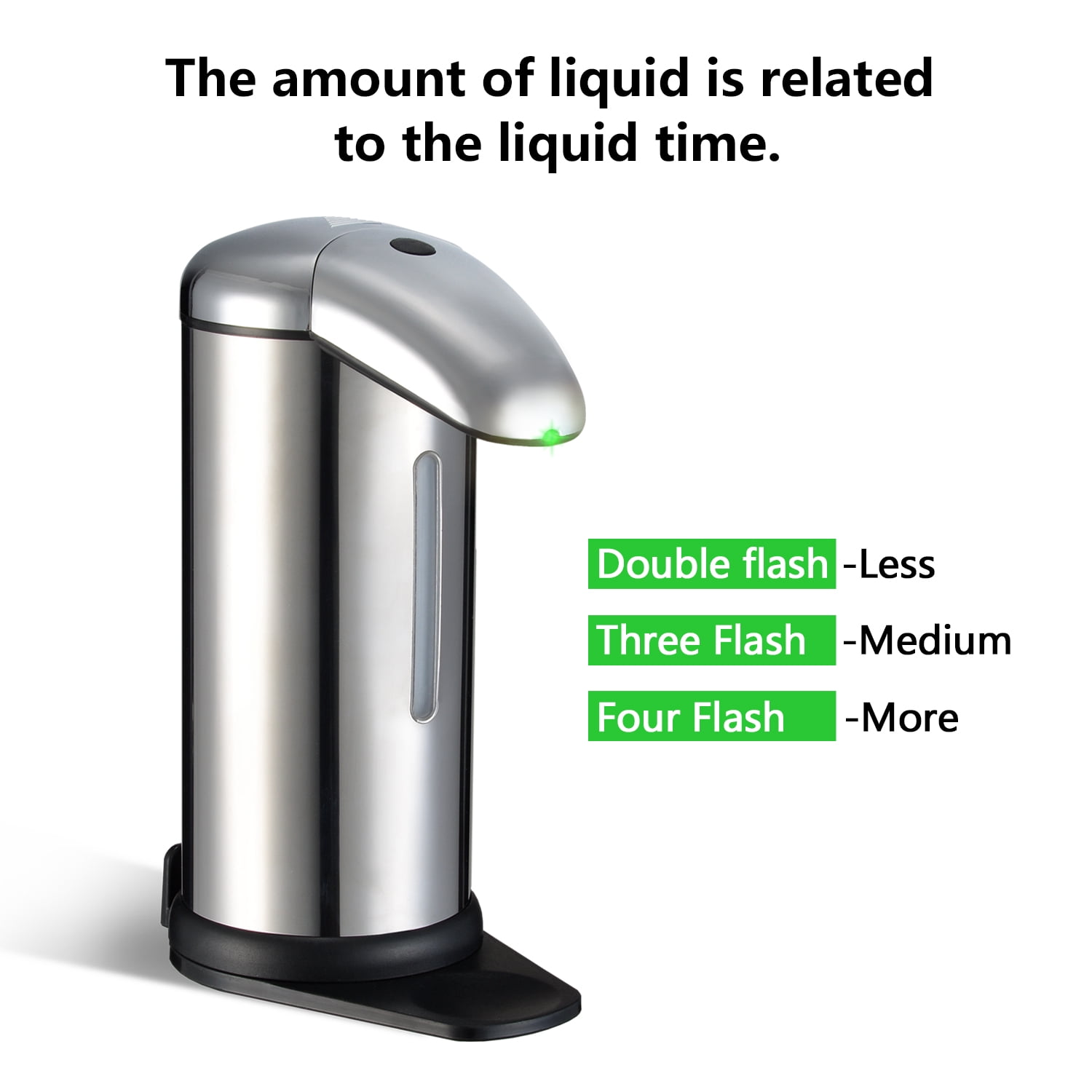 Automatic Soap Dispensers 500ml Automatic Soap Dispenser No Touch Touchless Sensor Kitchen Bathroom Liquid