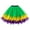 Green, variant on Coerni Girls Tulle Ballet Dance Skirts Kids Princess Layer Sparkle Ruffled Tiered Bubble Shiny Flared Skater Skirt A Line Skort