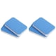 thumbnail image 1 of Esponja de limpieza de goma para palas de ping pong Uxcell, azul y blanca, paquete de 4, 1 of 6