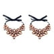 thumbnail image 2 of Qarigey Collar de mujer, gargantillas, colgantes, gargantilla para niñas, fiesta, vestido de banquete, accesorios para damas, collares con Rosado 2piezas, 2 of 6