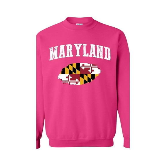 Women Sweatshirts and Hoodies - Maryland Flag
