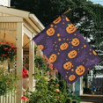 thumbnail image 3 of Halloween Pumpkin Bat Pattern Fall Garden Flags 28"x40" Double Side,Small Yard Flags for Outside,Outdoor Fall Decor,Autumn Funny Garden Flag Yard Decoration, 3 of 5