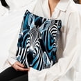thumbnail image 6 of Zebra Set of 2 Velvet Throw Pillow Covers Inserts for Bed Pillow, Decorative Pillows - 16x16 18x18 20x20 Inches with Unique Patterns for Various Occasions, 6 of 6