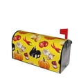 thumbnail image 3 of Mailbox Covers, Potato vegetable Welcome Cute Mailbox Cover Magnetic Standard Size 21" x 18", Decorative Mailbox Covers Post Letter Box Wrap Cover Decor for Outdoors, 3 of 7