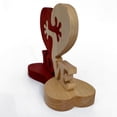 thumbnail image 3 of Corazones de amor de madera, amor de pie de corazón, regalo personalizado del día de San Valentín, regalos del día de San Valentín para pareja, corazón de madera de San Valentín, 3 of 5