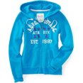 thumbnail image 1 of Sudadera con capucha Aeropostale con cremallera completa para mujer Azul XXL, 1 of 1