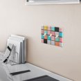 thumbnail image 5 of Yayeee Toggle Light Switch Wall Plate 3-Gang 6.37"x4.48" Decorative Outlet Cover, Colorful Checkered Pattern, 5 of 7