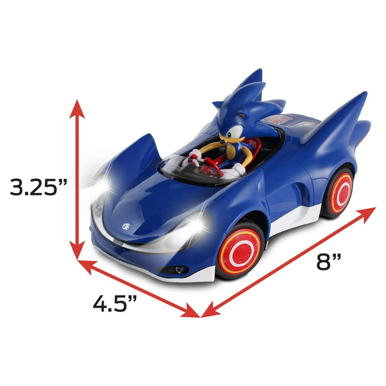 Sonic & Sega All-Stars Racing ミニカー　ラジコン Sonic & Sega All-Stars Racing RC Vehicle Toy: 1:28 Scale