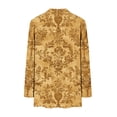 thumbnail image 2 of Craaazy Chemises Thermiques pour Femmes Col Rond Imprimés Rétro Manches Longues Vêtements Amples avec Poches Cadeaux, 2 of 7