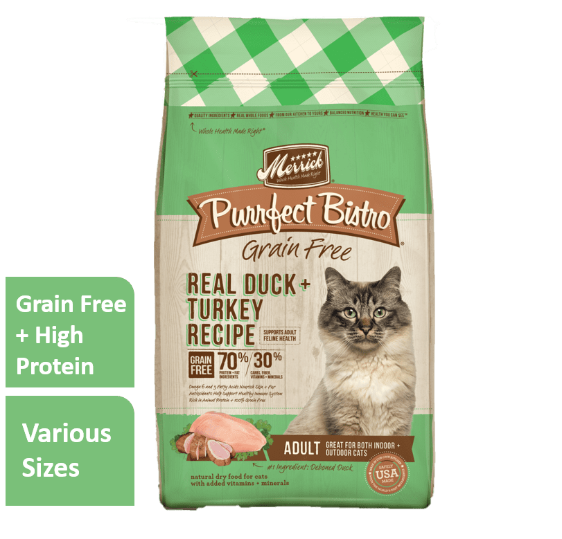 duck cat food dry