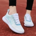 thumbnail image 6 of Ierhent Women's Running Shoes Sperrys Shoes Women Women's Air Running Shoes Fashion Sport Gym Jogging Tennis Fitness Sneaker Mint Green,40, 6 of 9