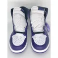 thumbnail image 2 of N I-K-E A i r-Jor-dan Retro 1 High Court Purple 2.0 555088-500 Men's Size 9.5 DS 4 11, 2 of 6