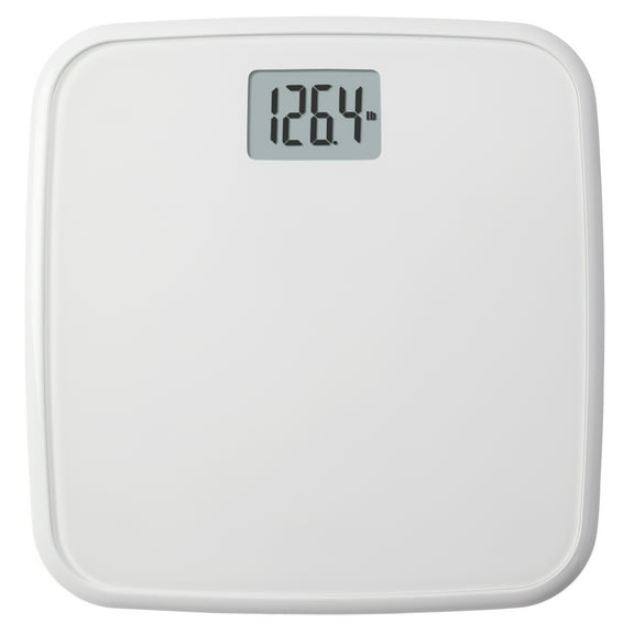 Instatrack Digital Glass Scale Super Thin, White