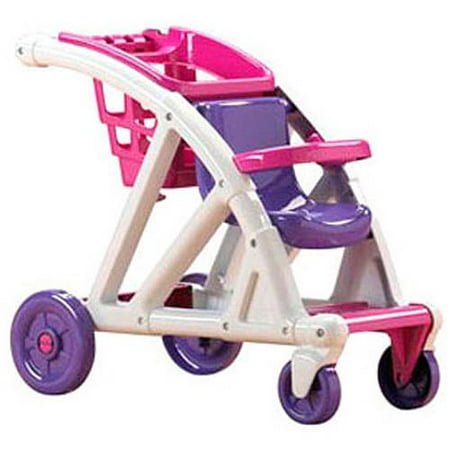 American Plastic Toys Shop With Me Stroller