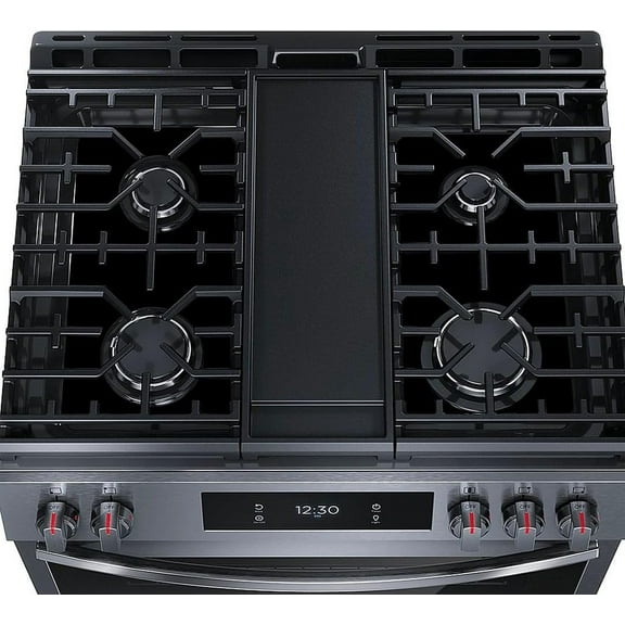 Premium Plus Stove Protectors for Frigidaire Gas Range Model GCRG3060BF, Custom Cut, Easy to Clean Stove Liner, Made in the USA.