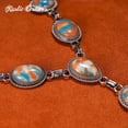 thumbnail image 3 of Set de joyas Montana West RNS-04-121OR Western Turquesa, 3 of 6