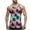 Multicolor#4, variant on VBTAPA Mens Hawaiian Tank Top Sleeveless Palm Tree T-shirts Summer Casual Aloha Tees Beach Party Tops Multicolor L