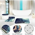 thumbnail image 3 of Pirate Bathroom Sets with Shower Curtain set and Rugs and Accessories for Men Restroom Decoration Pirate Ship and Ocean Animals in The Sea Shower Curtains and Toilet Seat Cover Floor Rugs, 3 of 8