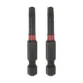 thumbnail image 1 of Unique Bargains T25 Magnetic Security Impact Torx Screwdriver Bit 1/4' Hex Shank 2' Length, 2 Pack, 1 of 5