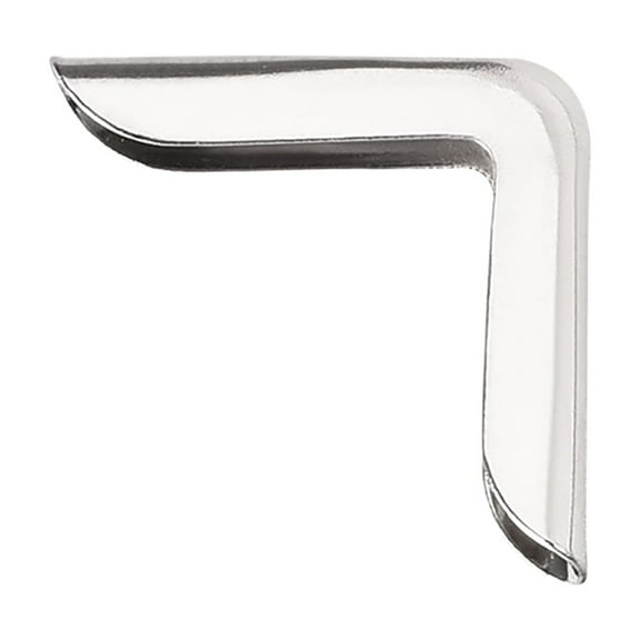 Unique Bargains Metal Book Corner Protectors Edge Cover Guard 15 x 15 x 3mm Silver Tone 30Pcs