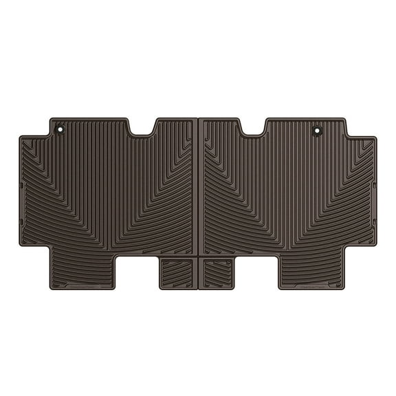 WeatherTech All-Weather Floor Mats compatible with 2011-2017 Honda Odyssey - 2nd Row, Cocoa