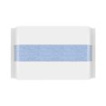 thumbnail image 1 of Qarigey Toalla de algodón para el pelo para hombre y mujer, paño de barbero para playa y SPA, paño de viaje portátil para lavar el hogar, 76x34cm Cuerpo del baño Azul Qarigey CE015156-03, 1 of 6