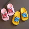 thumbnail image 5 of adviicd Kid Slippers Cloud Slides for Kids, Shower Slippers Bathroom Pool Sandals,Boys Girls Comfy Thick Sole Slippers,Summer Non-Slip Beach Shoes (Grey,1), 5 of 9