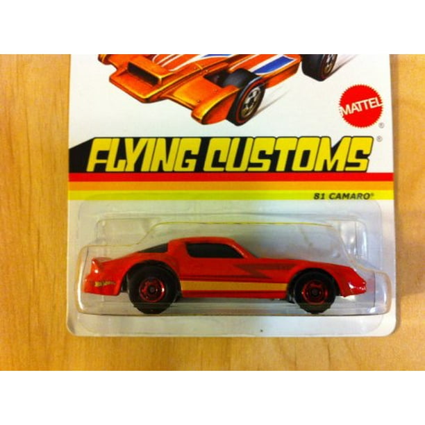 Hot Wheels Volant Douane 81 Camaro Rouge