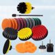 thumbnail image 1 of Kit de cepillos de taladro eléctrico Cepillos para pulir azulejos de uso múltiple Juego de accesorios limpios, 1 of 8