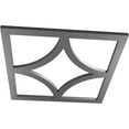 thumbnail image 2 of 16"OD x 10 1/4"ID x 1/2"P Statesman Architectural Grade PVC Pierced Ceiling Medallion, Nickel, 2 of 6