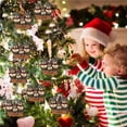 thumbnail image 3 of Wosthever Christmas Tree Pendant Home Interesting Xmas Decor Decorations Pendants Hanging Holiday Scene Prop Layout Bears DIY Indoor Kits de decoración para fiestas No.1, 3 of 6