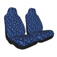 thumbnail image 2 of Sikiie Nautical Anchors Car Seat Covers 2PCs Front Car Seat Covers Universal fit for Most Cars SUVs and Trucks-2 PCS, 2 of 9