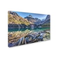 thumbnail image 2 of Trademark Fine Art 'Lake O'Hara Mountain Haven' Canvas Art by Pierre Leclerc, 2 of 3
