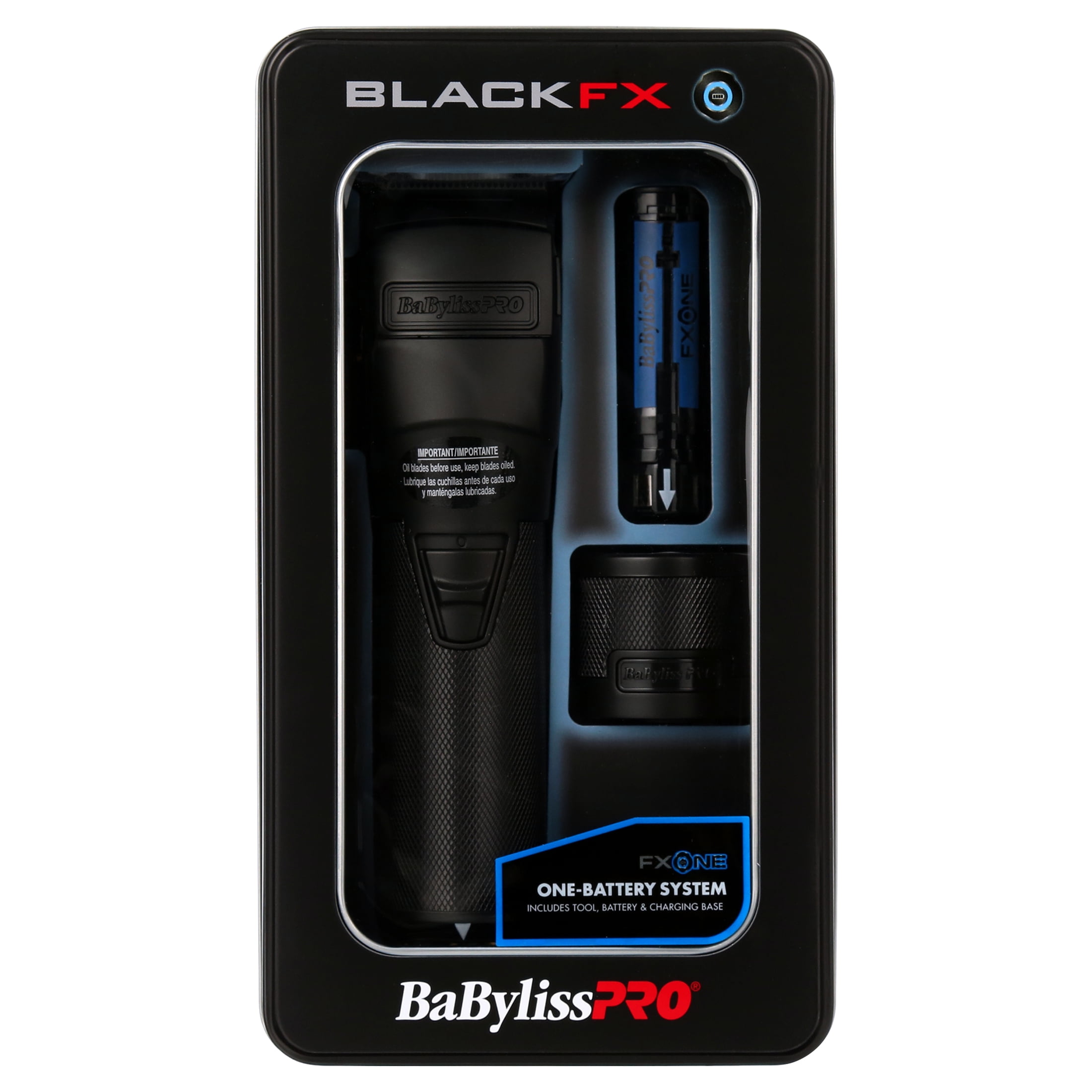 BabylissPRO BlackFX FXONE Zero-Gap Adjustable with Dual Ball BabylissPRO BlackFX FXONE Zero-Gap Adjustable with Dual Ball