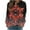 Red, variant on lcziwo Plus Size Christmas Sweatshirt Women Snowflake Graphic Sweatshirt Christmas Long Sleeve Shirt Xmas Pullover Trendy Crew Neck Pullovers Purple,L