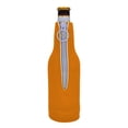 thumbnail image 3 of Chug Life Beer Bottle Coolie (Orange), 3 of 5