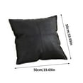thumbnail image 3 of Leather Multi-Function Pillow Storage Bag,Deformable Home Organizer,Lazy Sofa Decoration,Small Apartment Storage Solution,Black Tech Household Gadget, 3 of 6