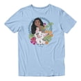 thumbnail image 2 of Disney Moana Hei Hie And Pua Island Ring Men's T Shirt (Light Blue, S-XXXL), 2 of 4