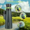 thumbnail image 3 of NEYLANG 10-30x50mm Monocular with Tripod Phone Adapter,Bak-4 Prism FMC Monoculars for Bird Watching ,High Powered Monoculars for Hunting,Campings,Green, 3 of 11