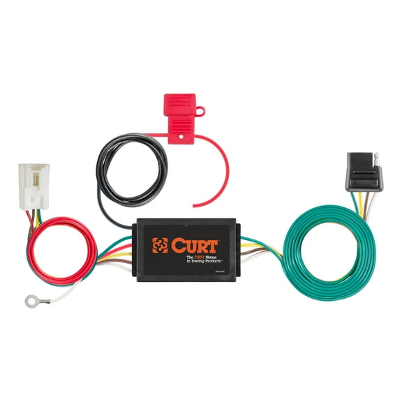 CURT 56412 Vehicle-Side Custom 4-Pin Trailer Wiring Harness, Select Mitsubishi Outlander PHEV Fits select: 2022 MITSUBISHI OUTLANDER SEL/LE/GT