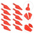 thumbnail image 4 of 10pcs Shooting Training Plastic Conjoined Arrow Feathers and Arrow Nock, 4 of 6