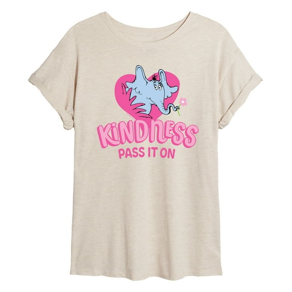 Horton Hears a Who - Kindness Pass It On  - Juniors Ideal Flowy Muscle T-Shirt
